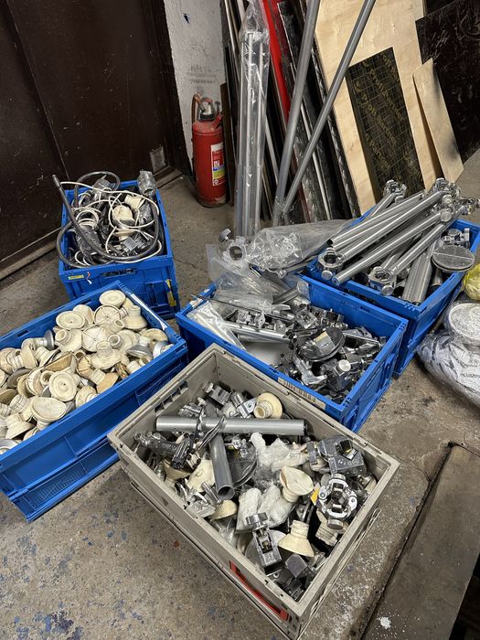 Kolumna rozporowa autopole manfrotto super clamp klamry cały zestaw