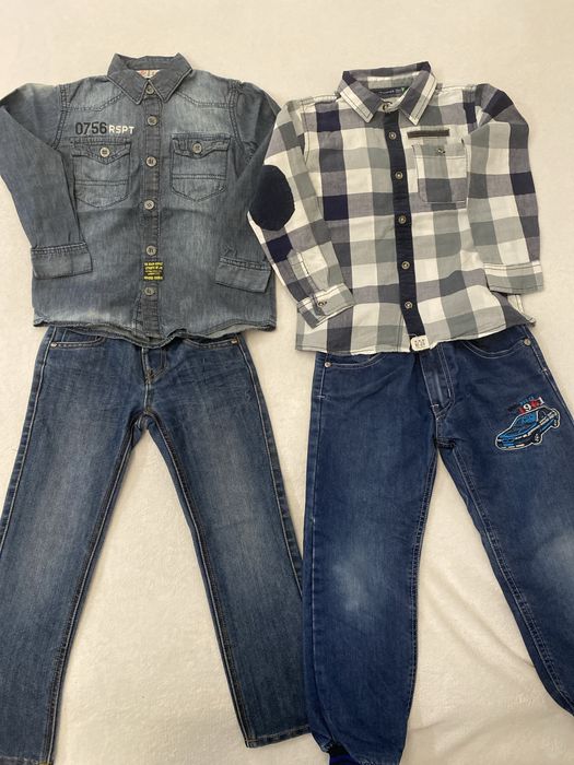 Paka ubrań dla chlopca r. 116