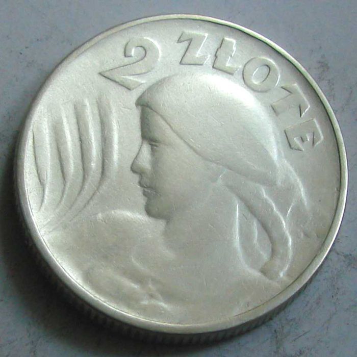 2 zł. 1924 r. z literką H