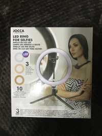 Led ring for selfies