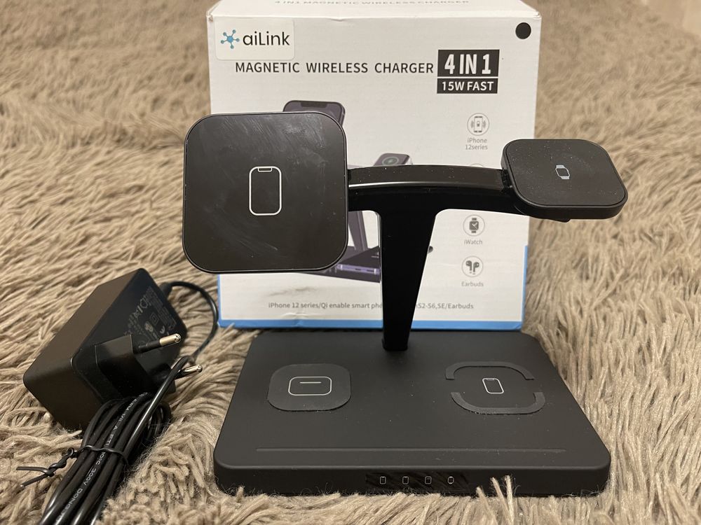 Ailink Dock Station 4 в 1 Premium (AI-DS-4in1PremiumBk) док-станция