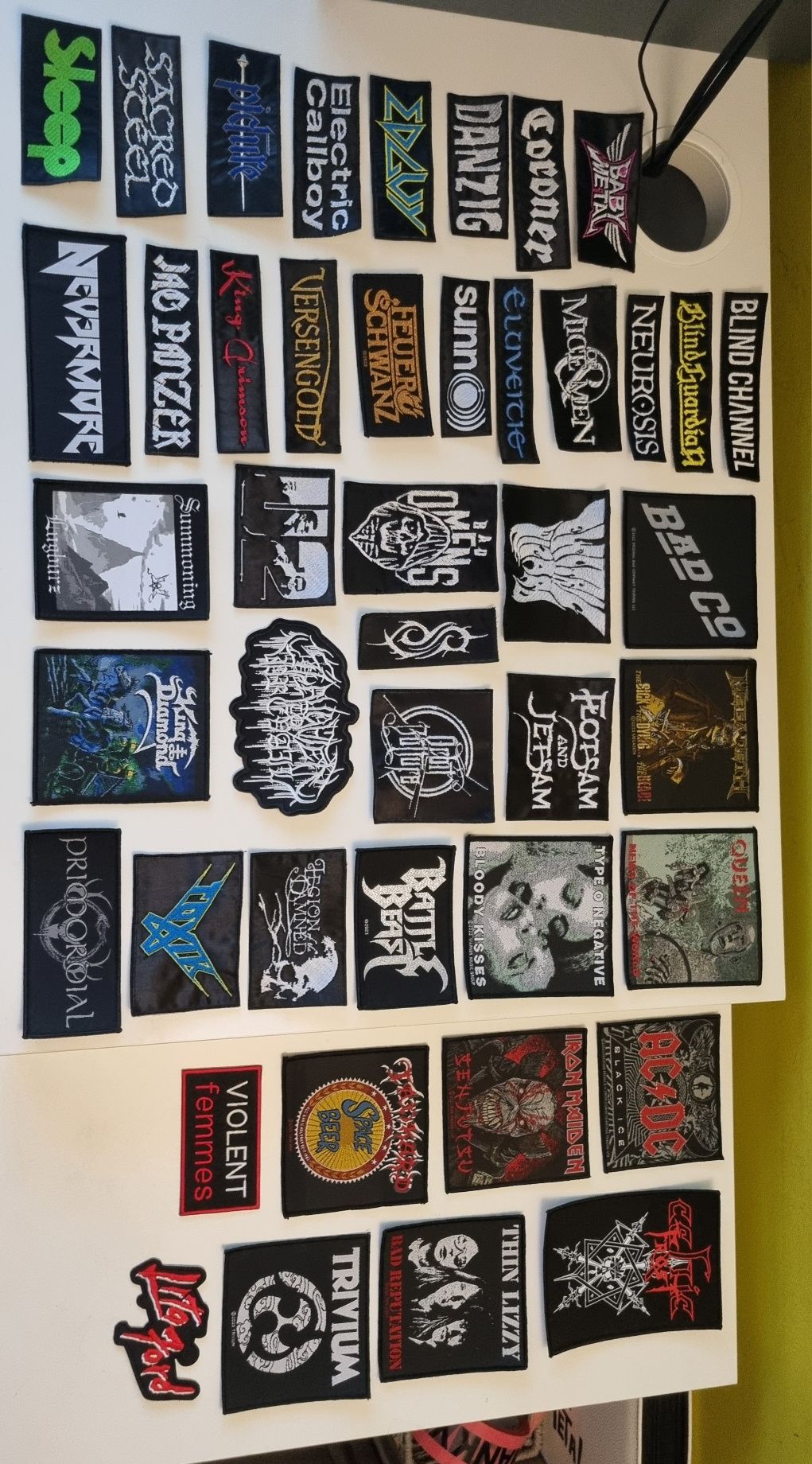 Patches de Bandas