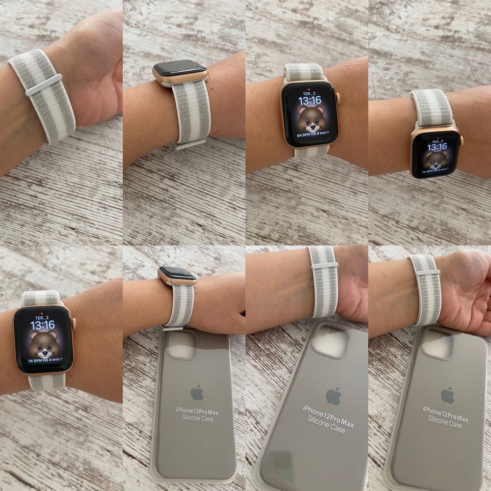  Braceletes Apple Watch em velcro Liquidação