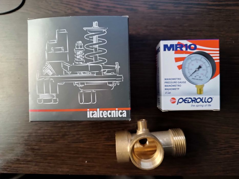 Italtecnica.  Комплект  для  насосної  станції