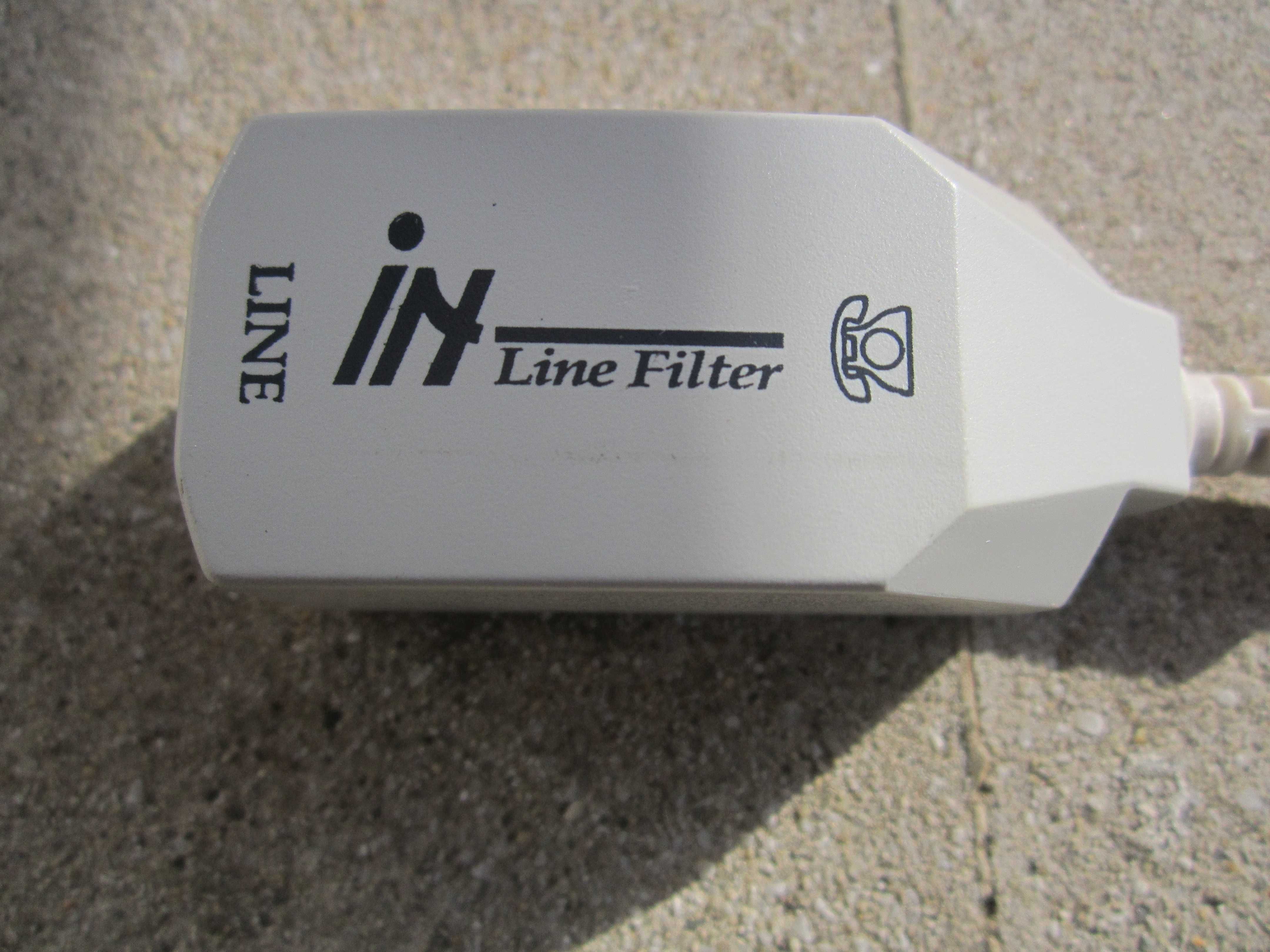 In Line Filter DSL - macho p/ fêmea - Elimina interferências do modem
