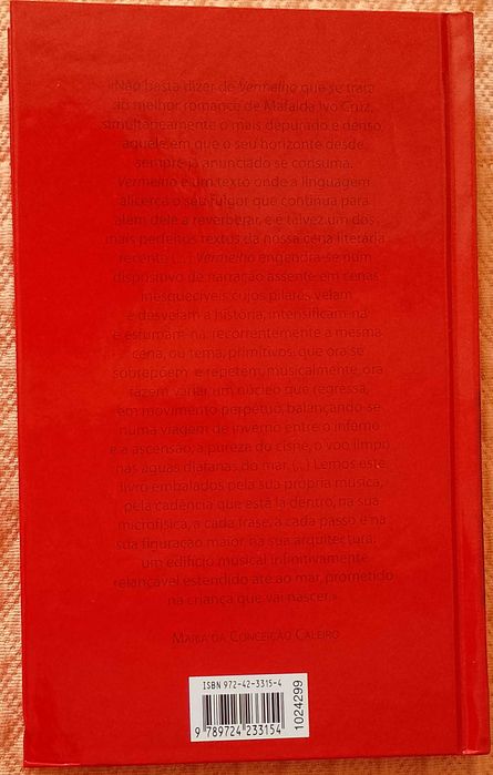 Vermelho, Mafalda Ivo Cruz