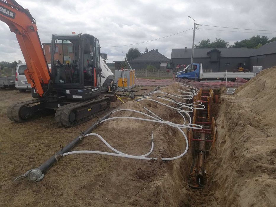 Przeciski, przejścia pod drogami, wbijanie rur, przyłącza wod-kan