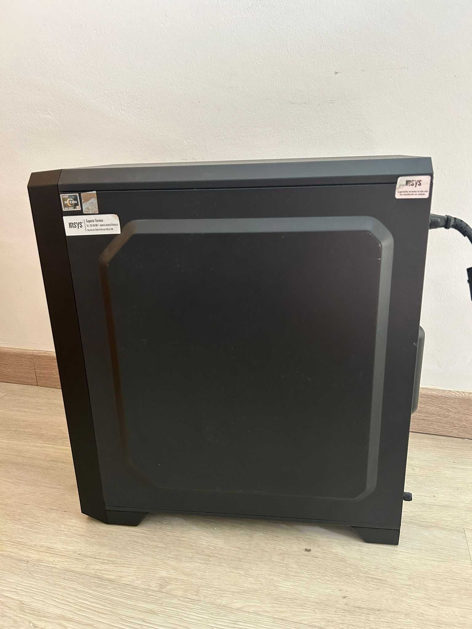 Torre PC Gamer Amd Ryzen 5 5600x | gtx 1650 4gb | 16gb ram | ssd 480gb