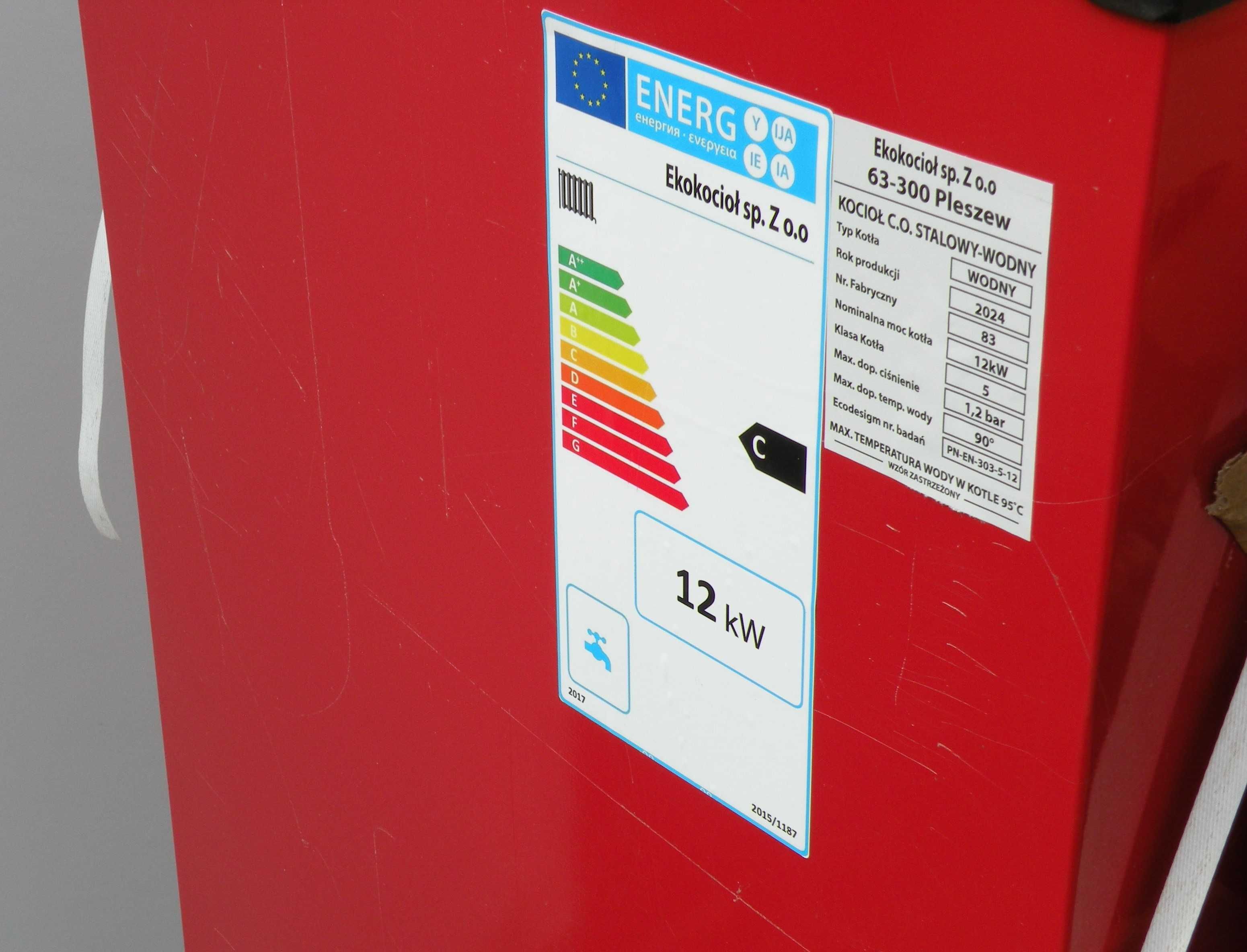 Piec Kocioł na Drewno chrust węgiel Kotły 12kw WYSYŁKA GRATIS