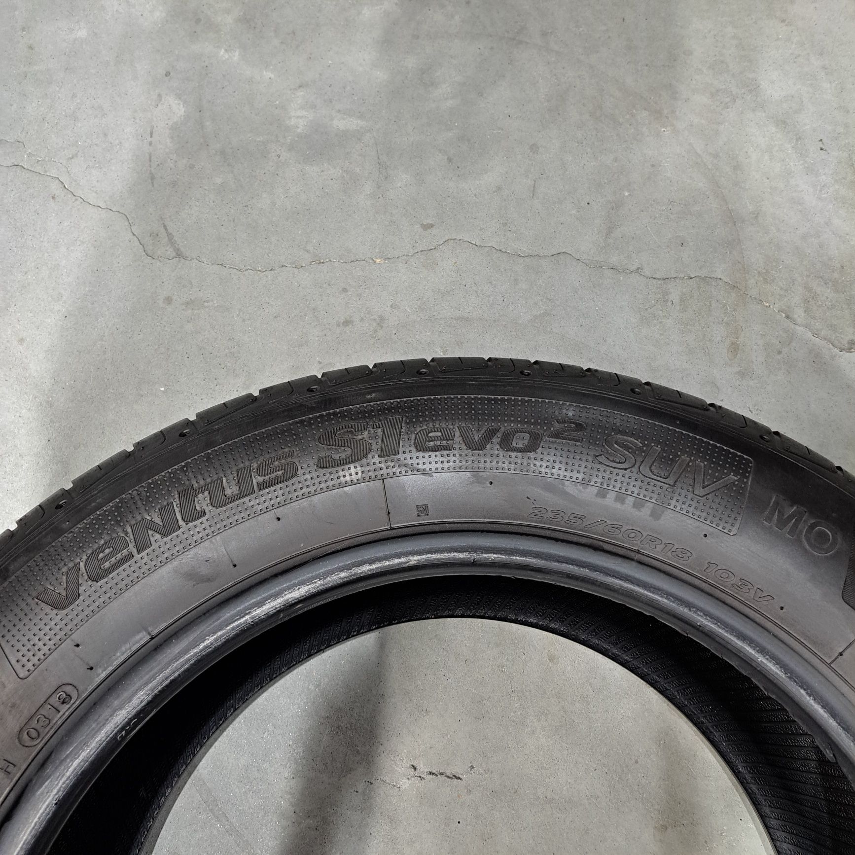 4 pneus Hankook 235 60 R18 Mercedes glc jaguar I-pace