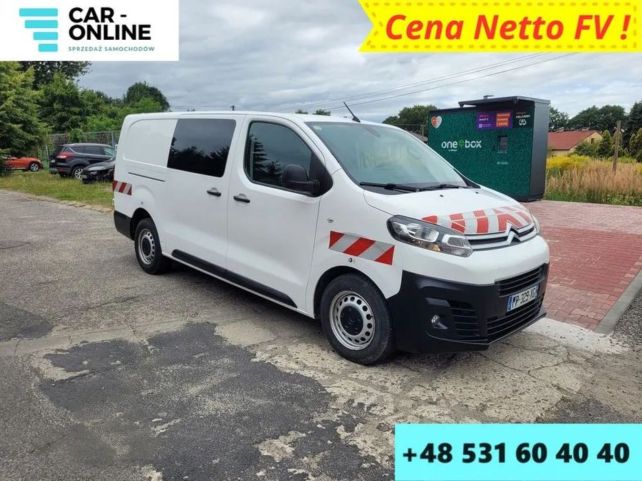 Citroën Jumpy XXL  #Doka# Holenderka# 2.0 HDI 120 KM Faktura vat