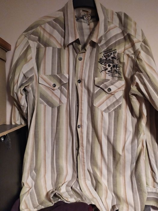 Koszula w paski męska