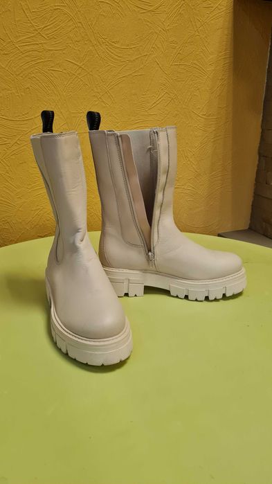 Чоботи шкіряні жіночі Schuhengel