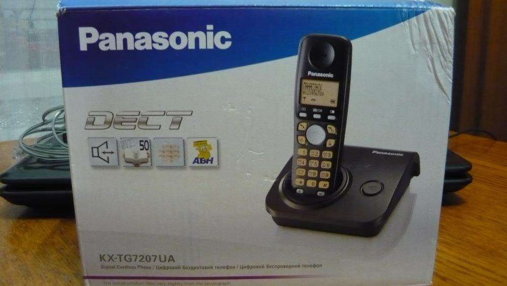 Телефон цифровой беспроводной Panasonic KX-TG7207 UA