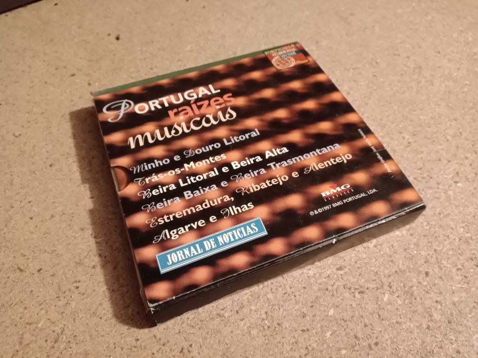 Colecção Portugal Raízes Musicais - 6 CD novos