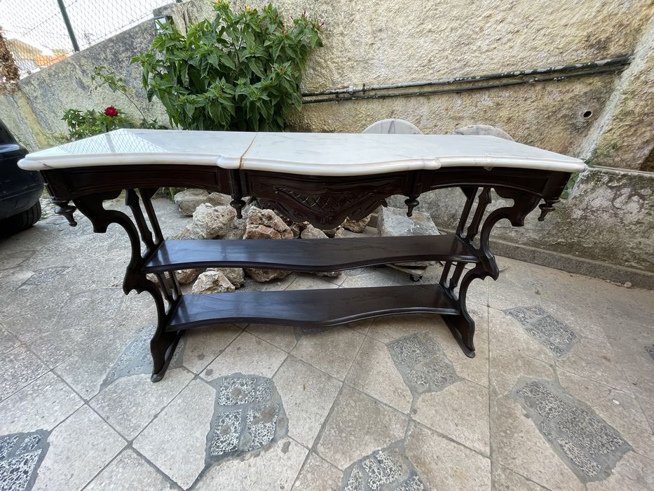 Aparador Marmore sala vintage