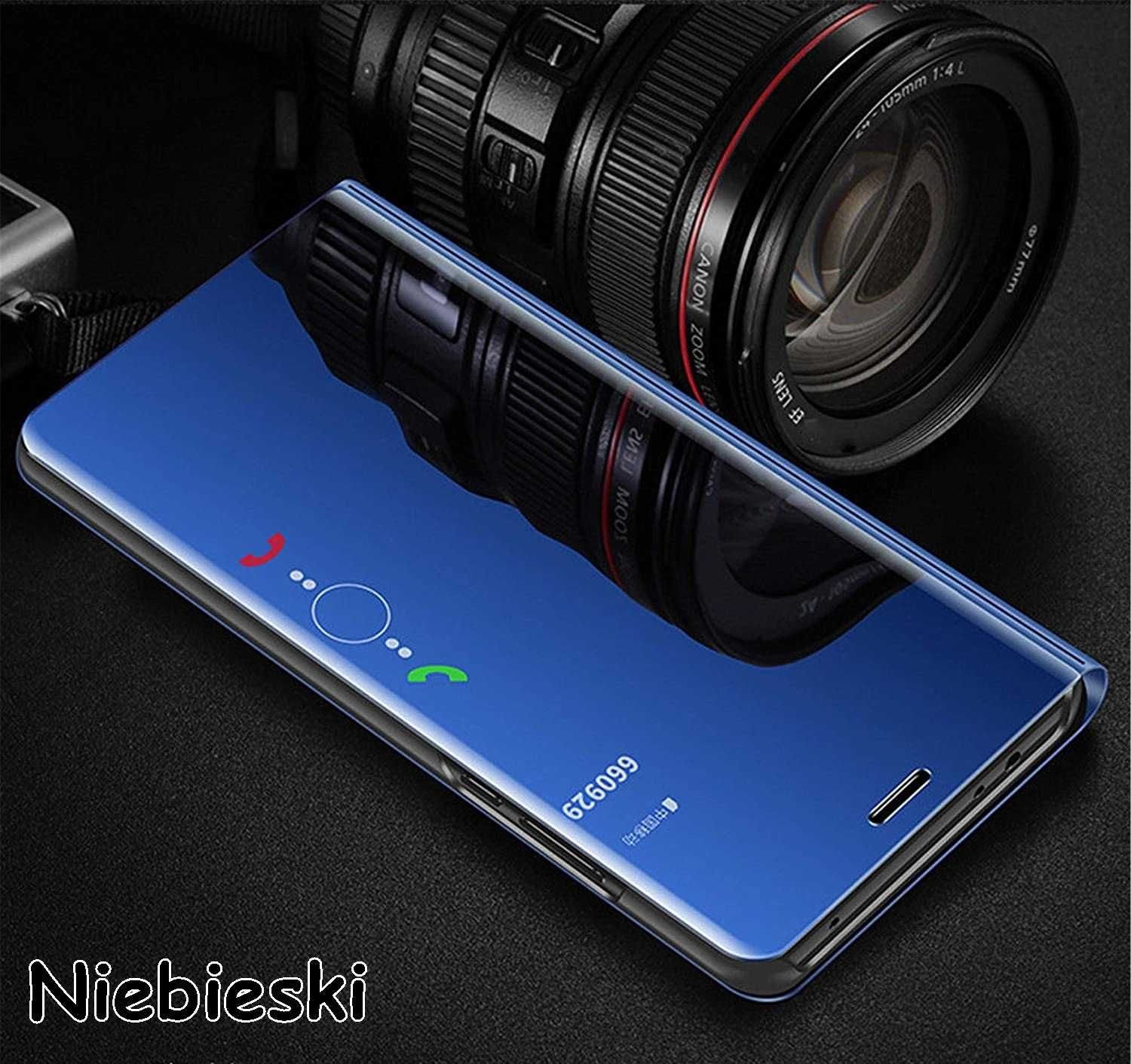 Etui Flip Clear View do Samsung Galaxy A11 / M11 + Szkło Hartowane