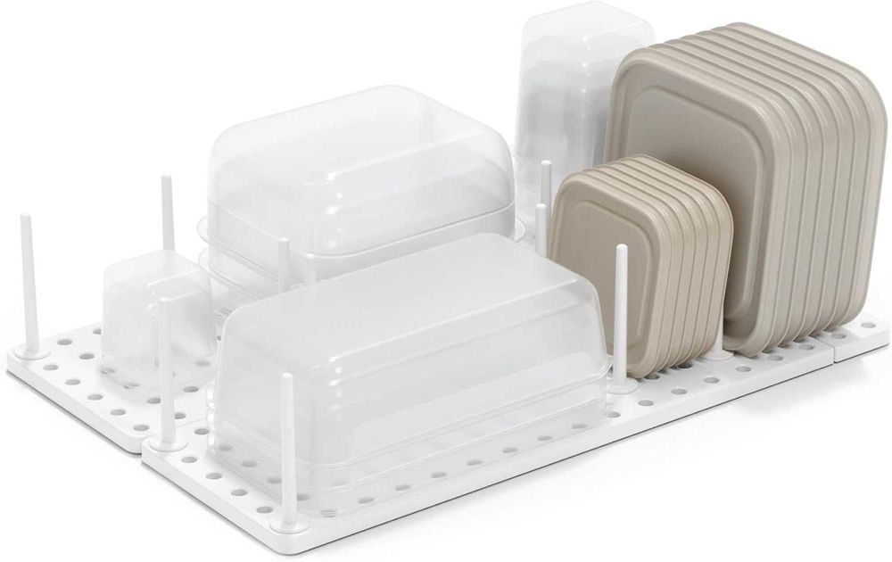 Umbra Peggy organizer do szuflad  2 sztuk, biały, 45 x 30 x 10 cm