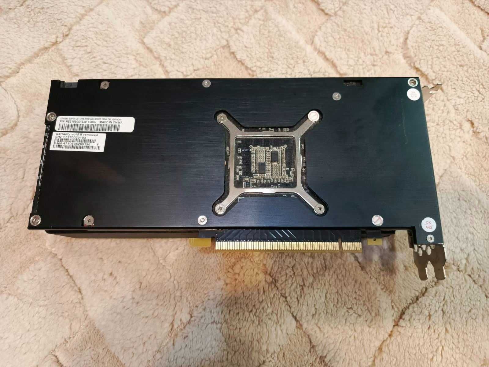 Надежная видеокарта PALIT GeForce GTX 1060 SUPER JetStream 6GB GDDR5