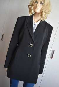 Marynarka żakiet blazer 40 L dłuższa elegancka biurowa do pracy biura