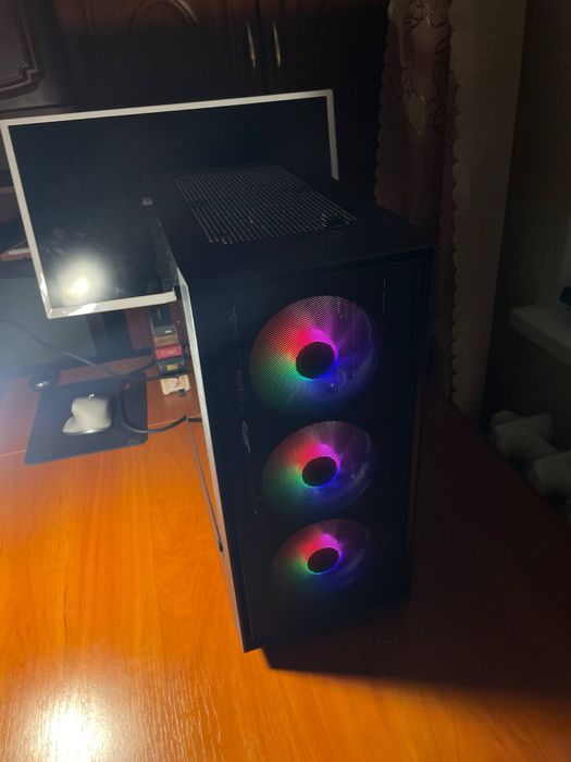 ПК Ryzen 5 RTX 4060 32гб ОЗУ Windows 11 SSD 512гб HDD 1TБ