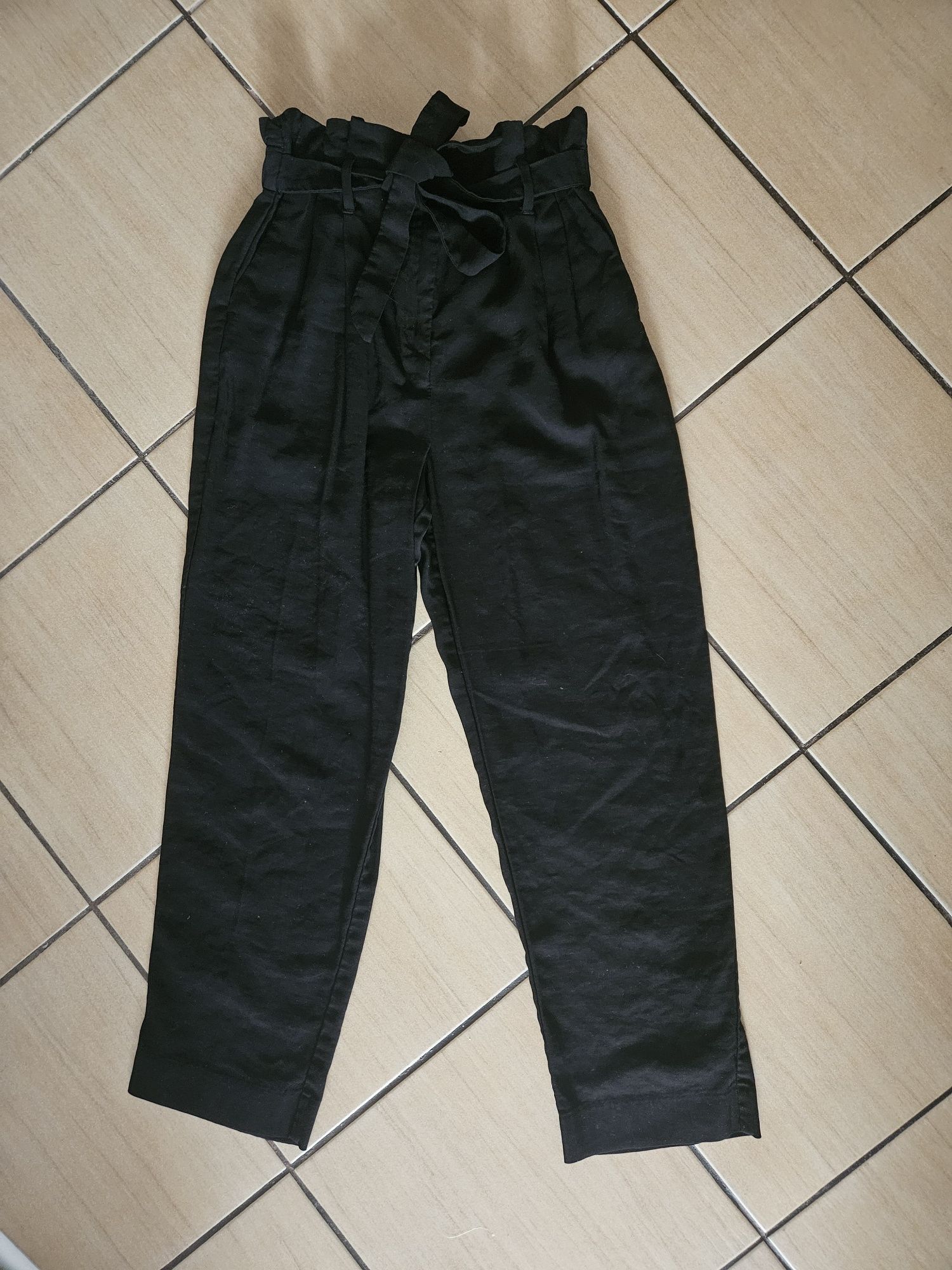Spodnie wysoki stan H&M r. 38