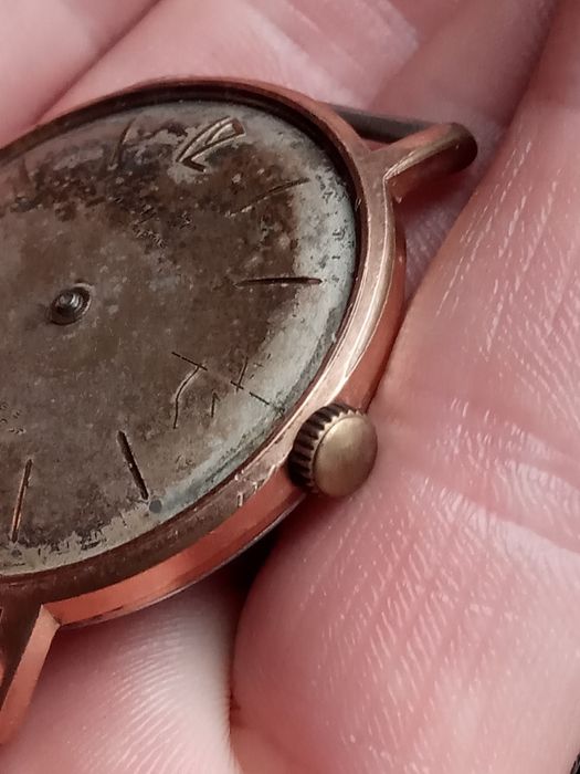 Retro vintage zegarek na rękę niemiecki gub