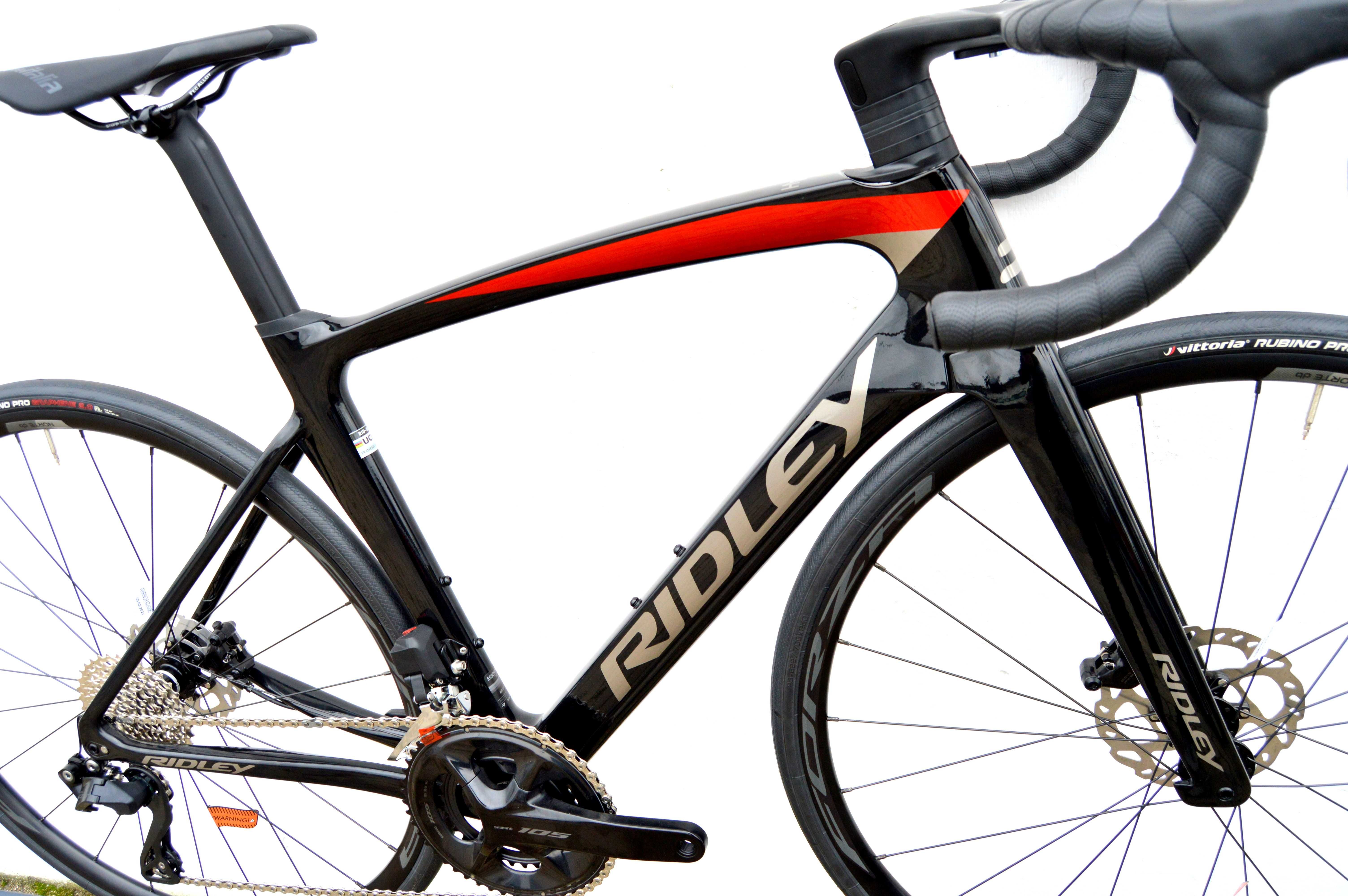 FV23 Przebieg 10km RIDLEY NOAH Disc Di2 XS XL aero carbon elektronika
