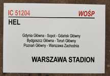 Tablica kierunkowa WOŚP