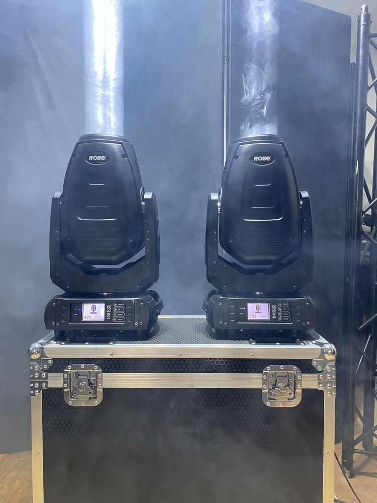 2 x Ruchoma Głowa 280W Point, Gladaitor plus kejs.