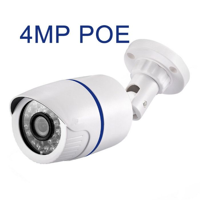 camera IP POE 4mp HD c/ acesso via telemovel Android ios iphone iphone