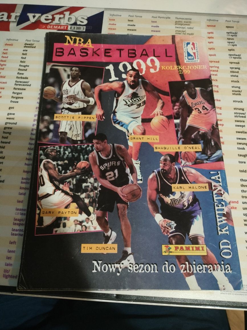 Gazeta kolekcjonerska NBA 1999