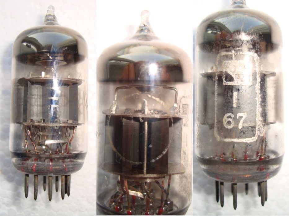 Радиолампа 6Н1П, 6Н1П-ЕВ, 1966г.