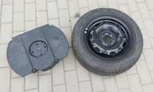 Koło zapasowe 14"  165/70 R14 5x100 + organizer VW Skoda Seat