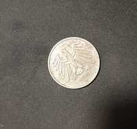 Монета 5 марок Германия ФРГ 1975 G