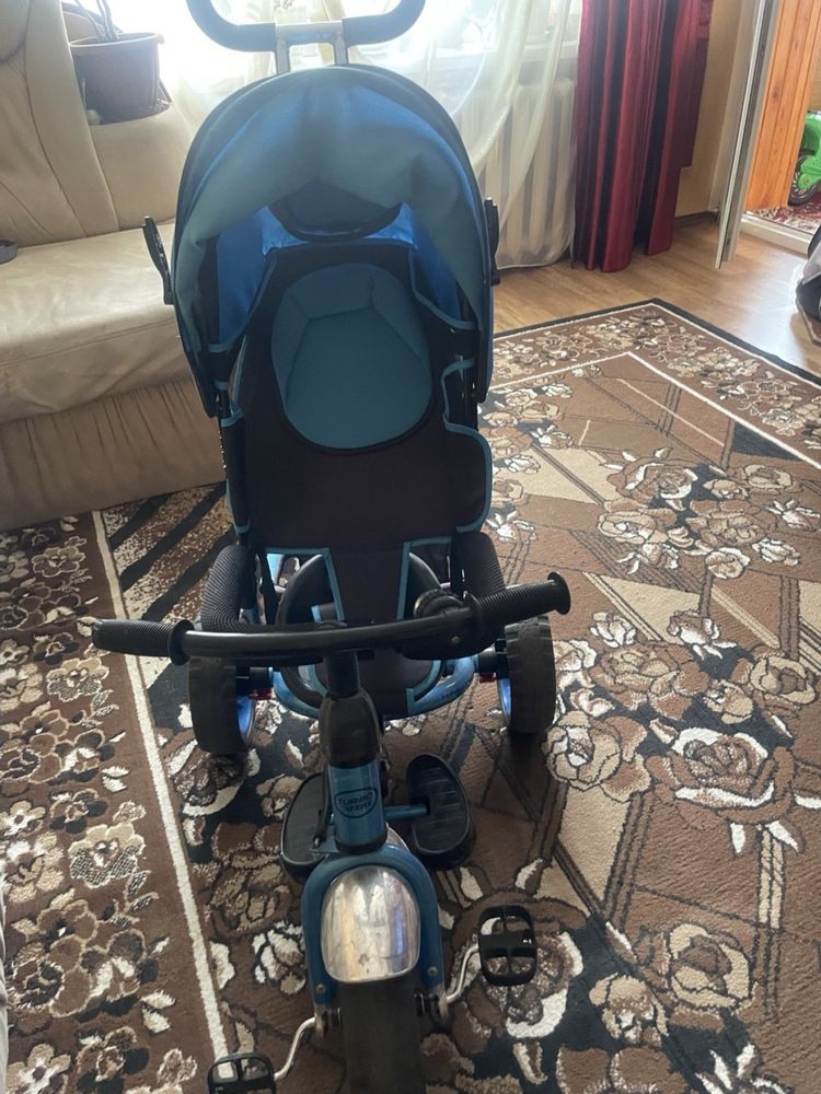 Трехколесный велосипед Turbo Trike M 3113-5 Голубой