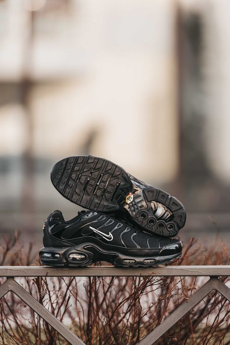 !SALE! Nike Air Max Plus TN Black/White 37 38 39 40 41 42 43 44 45 46