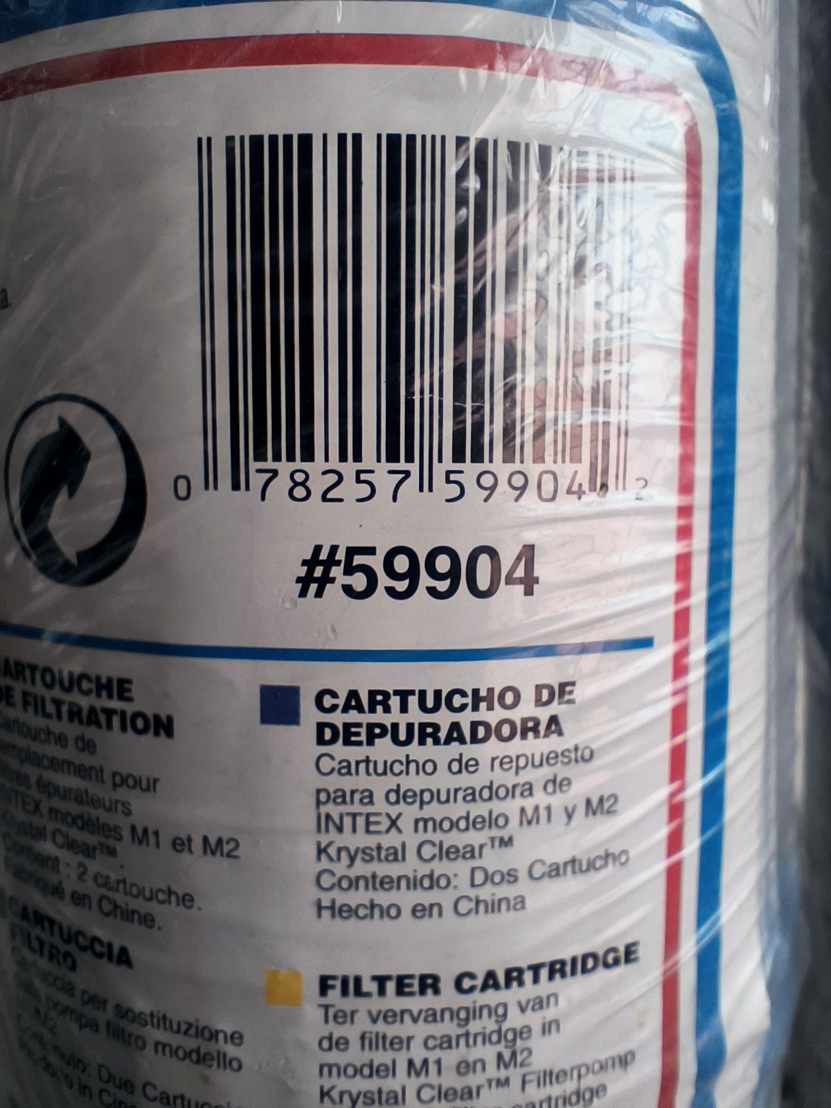 Filtros para bomba de piscina Intex