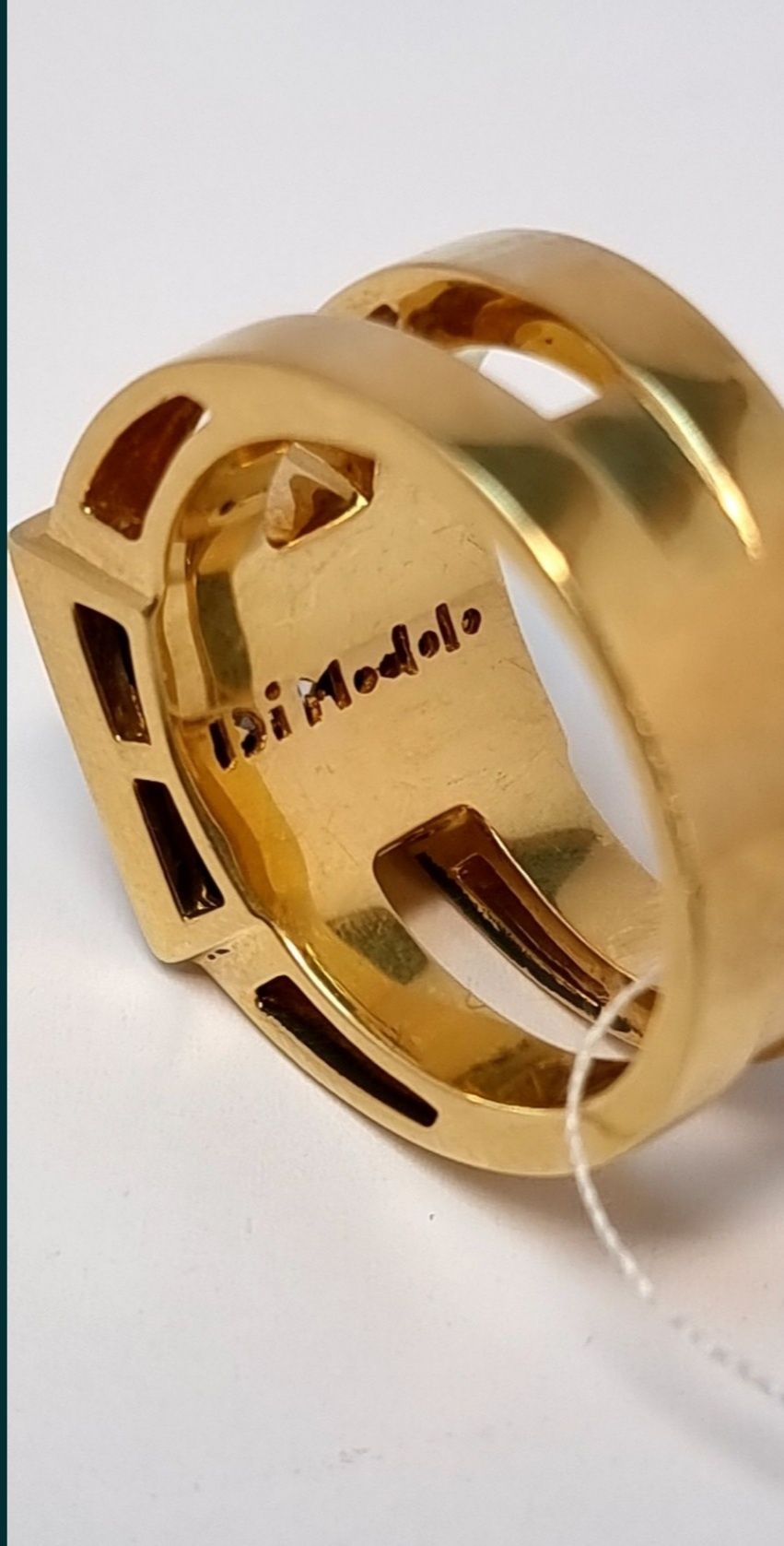 Золотое кольцо с бриллиантом 1.51 ct.