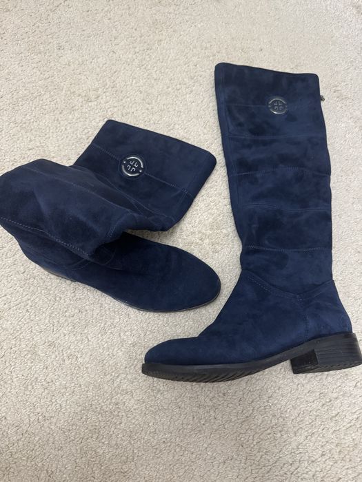 Замшеві високі теплі сапожки Welfare