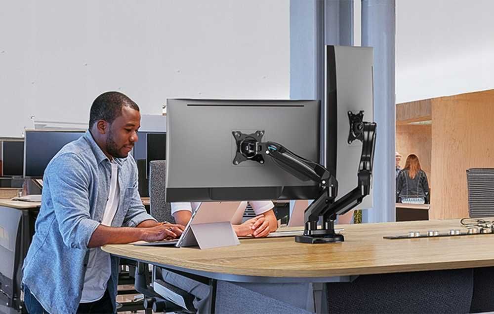 Podwójny uchwyt na monitory 13-30" Huanuo HNDS6