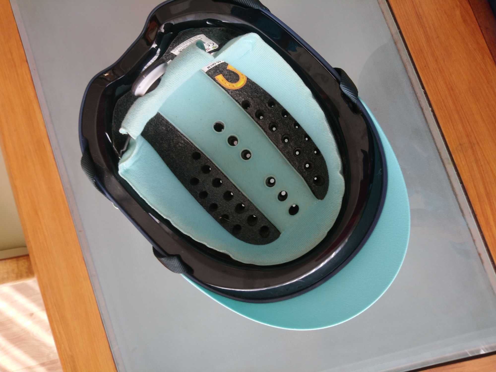 Kask jeździecki Fouganza 55-58 M