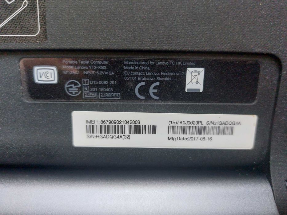 Tablet yoga 3 lenovo yt3x50l