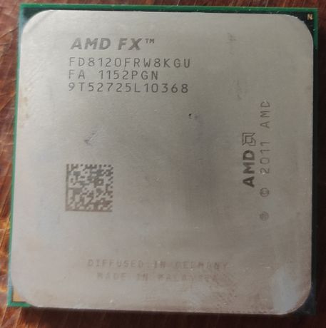 AMD FX-8120 8*4GHz fd8120frw8kgu am3+