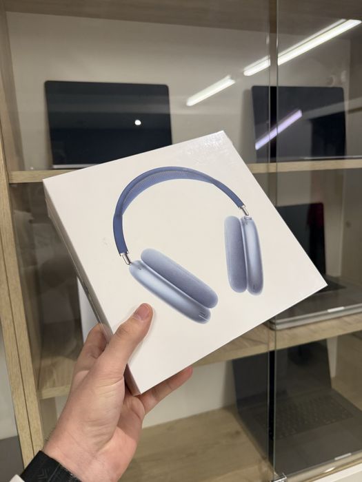 Нові запаковані Apple AirPods Max SkyBlue Lightning (2024)