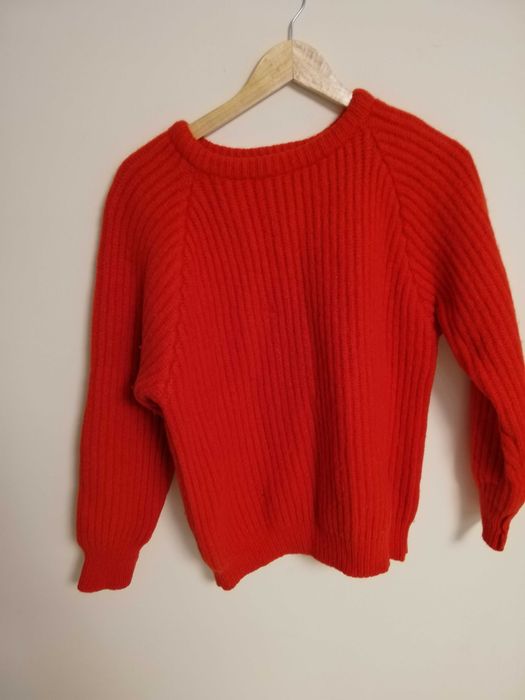 wełniany sweter Marc O'Polo 100%wełna dziewicza sweter wełna S M 38