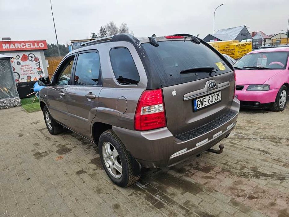 Kia Sportage 2008r/2.0 benzyna gaz/141KM/opłaty aktualne/hak/atest2032