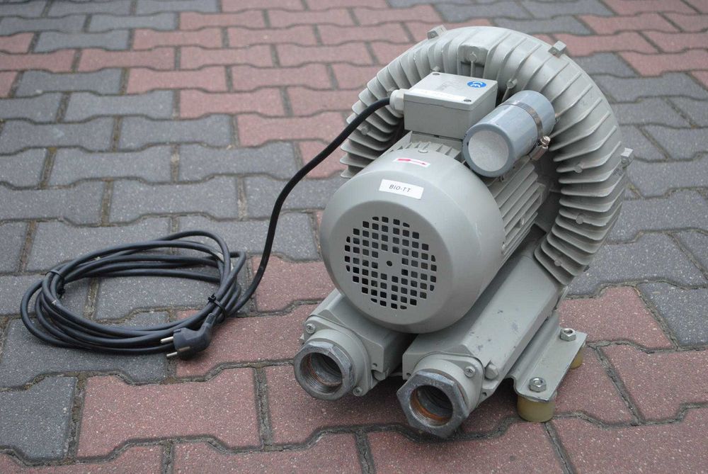 Wentylator bocznokanałowy, pompa próżniowa 1.5kw.