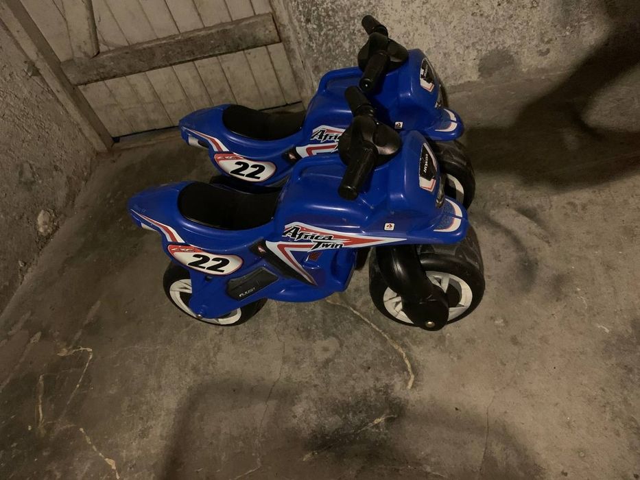 Motor motorek biegowy odpychacz