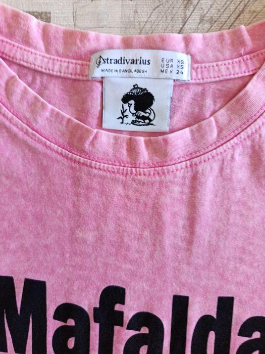 T-shirts Zara Mafalda e Minnie